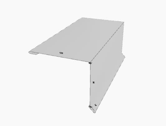 Торцевая планка